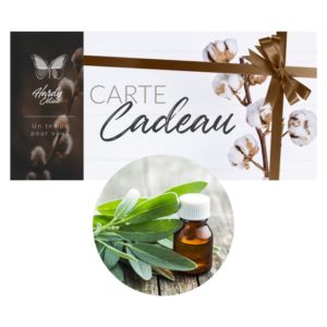 Carte cadeau séance aromathérapie Lille
